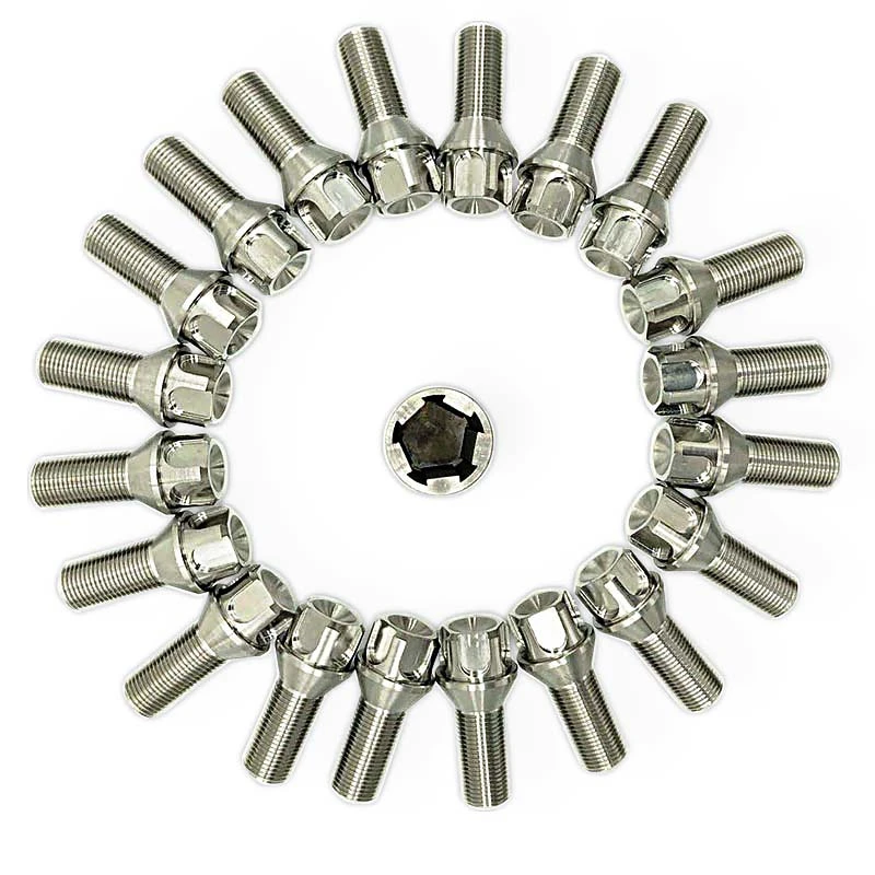 M12x1.25 Locking Conical Seat Wheel Lug Bolts