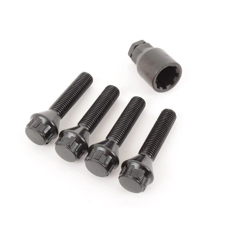 M12x1.25 잠금 볼 시트 휠 러그 볼트