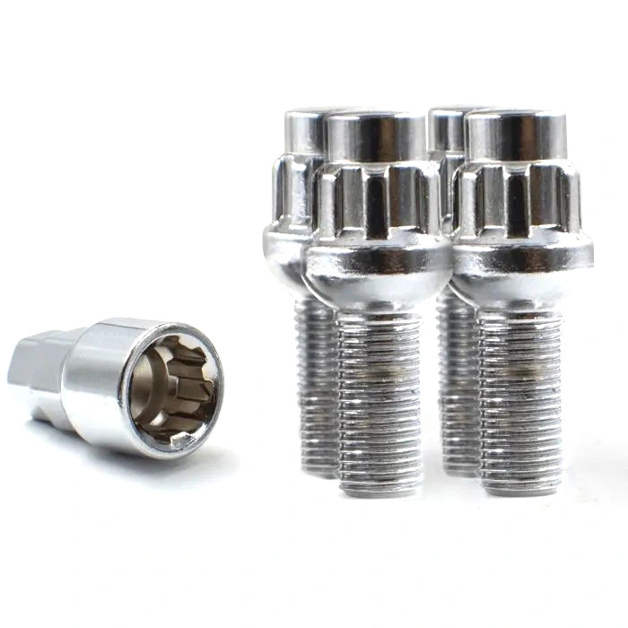 M12x1.5 잠금 볼 시트 휠 러그 볼트 M12x1.5 잠금 볼 시트 휠 러그 볼트